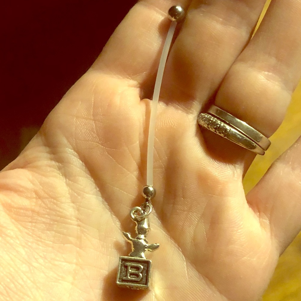 Pregnancy belly button ring